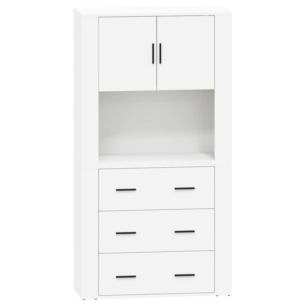 Credenza Bianca in Legno Multistrato | homemem39