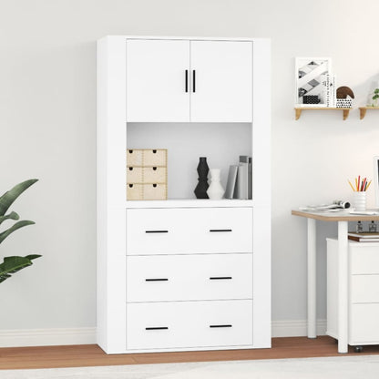 Credenza Bianca in Legno Multistrato | homemem39