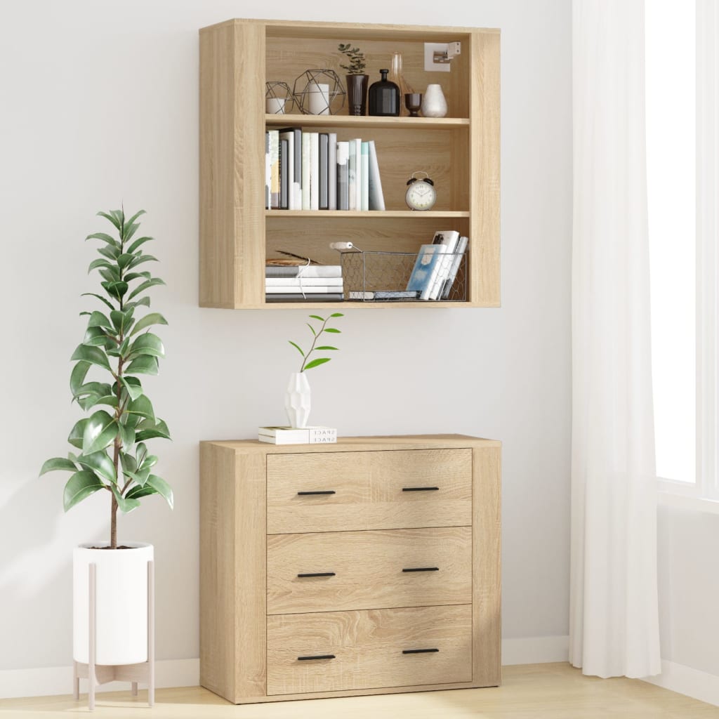 Credenza Rovere Sonoma in Legno Multistrato - homemem39