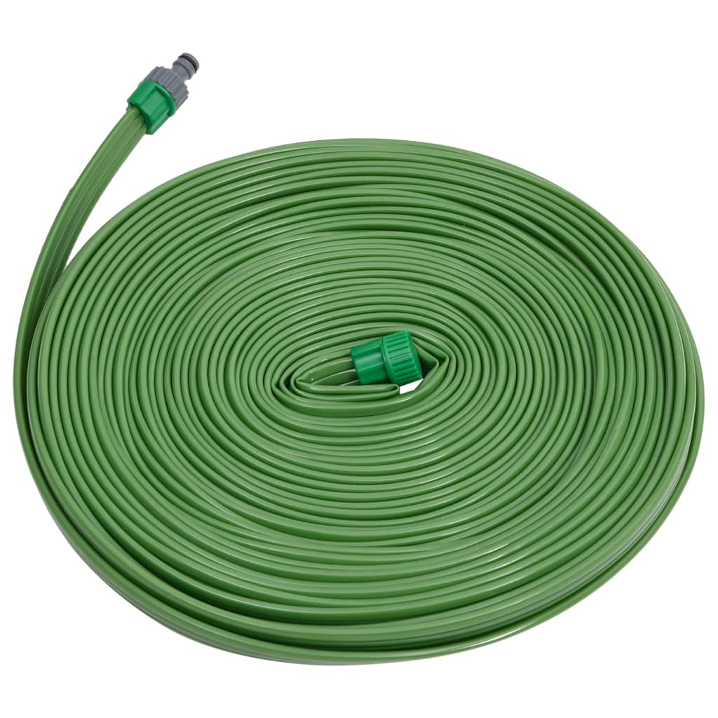 Tubo di Irrigazione 3 Tubi Verde 22,5 m PVC