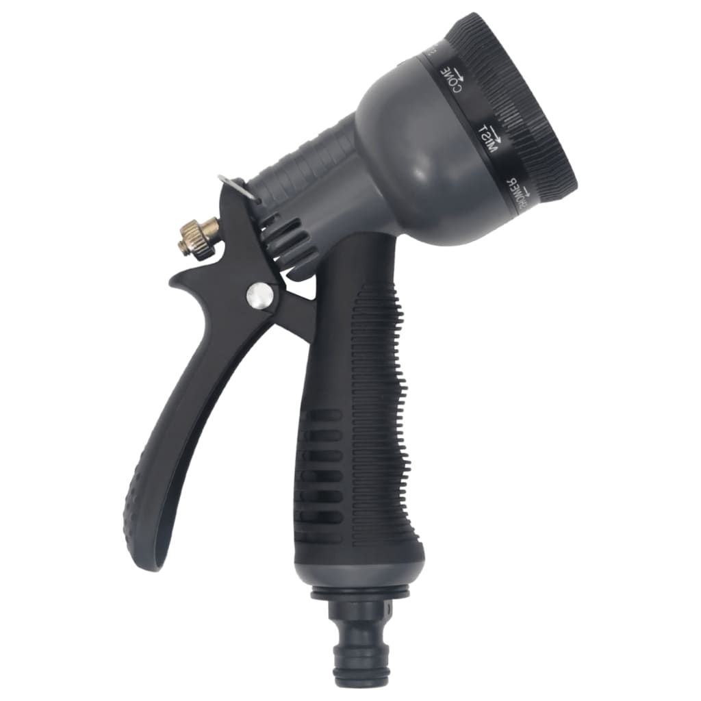 Tubo da Giardino con Ugello Spray Argento 20,6" 22,5 m Acciaio - homemem39