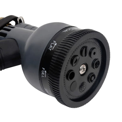 Tubo da Giardino con Ugello Spray Argento 20,6" 22,5 m Acciaio - homemem39