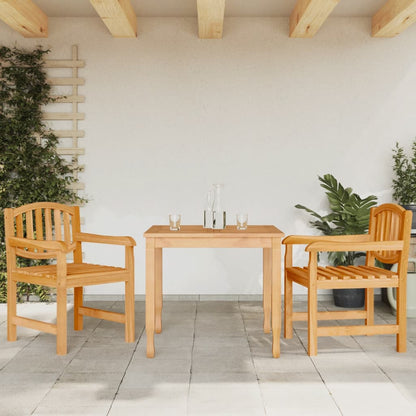 Sedie da Giardino 2 pz 58x59x88 cm in Legno Massello di Teak - homemem39