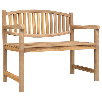 Panca da Giardino 114x59x87 cm Legno Massello di Teak