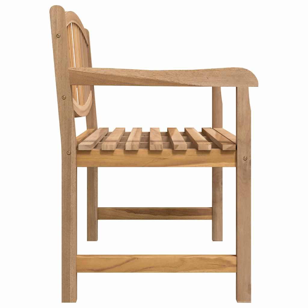 Panca da Giardino 114x59x87 cm Legno Massello di Teak