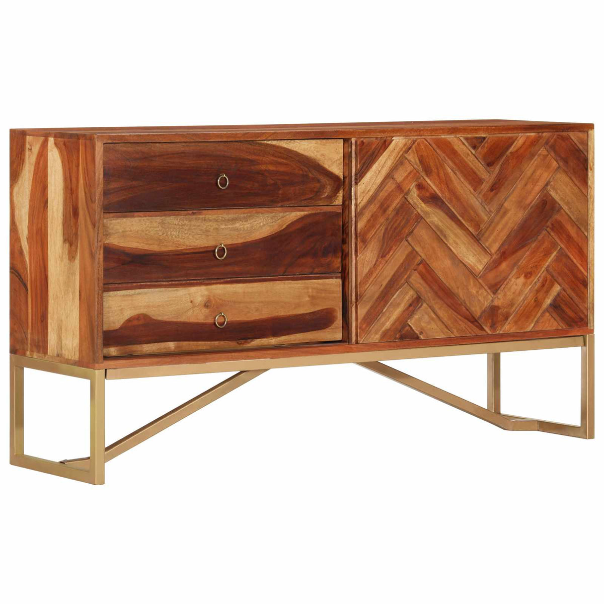 Credenza Marrone Miele 160 x 30 x 80 cm