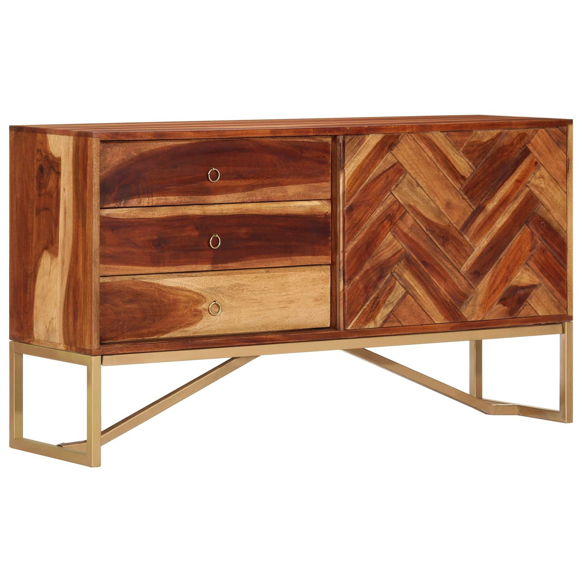 Credenza Marrone Miele 160 x 30 x 80 cm