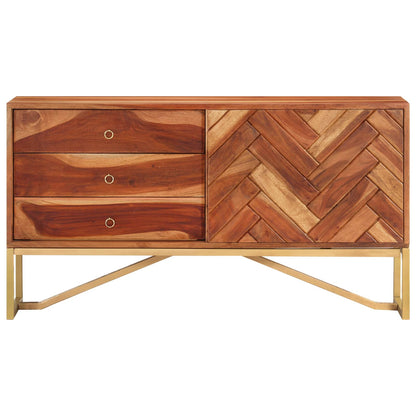 Credenza Marrone Miele 160 x 30 x 80 cm | homemem39