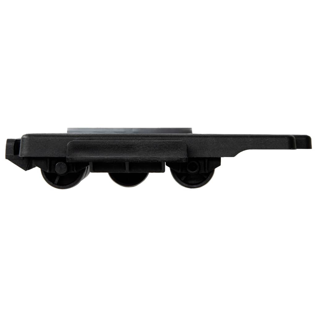 Carrello per Traslochi con 8 Ruote 4pz Neri Polipropilene 150kg | homemem39