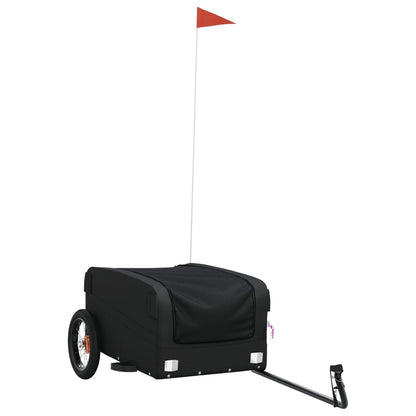 Rimorchio da Bici Nero 30 kg in Ferro - homemem39