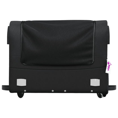 Rimorchio da Bici Nero 45 kg in Ferro - homemem39