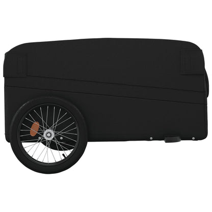 Rimorchio da Bici Nero 45 kg in Ferro - homemem39