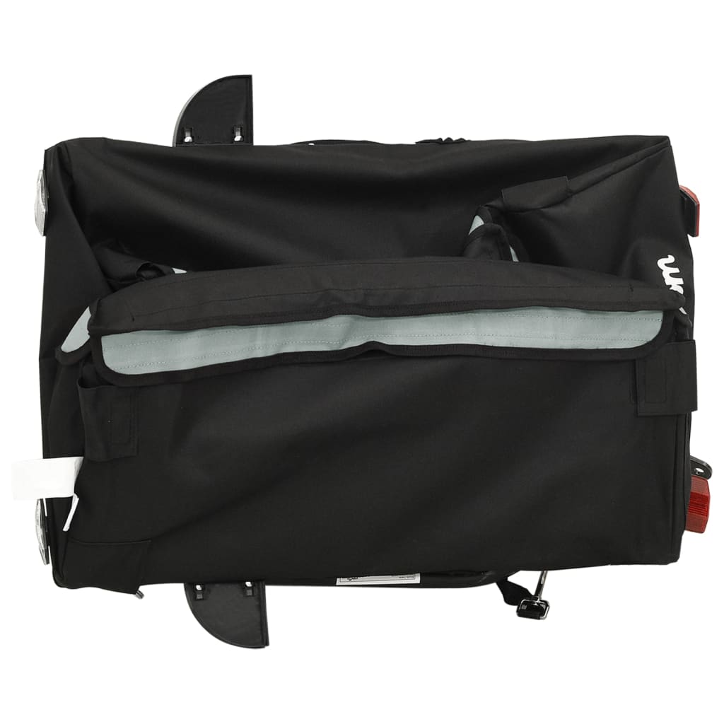 Rimorchio da Bici Nero e Grigio 30 kg in Ferro - homemem39