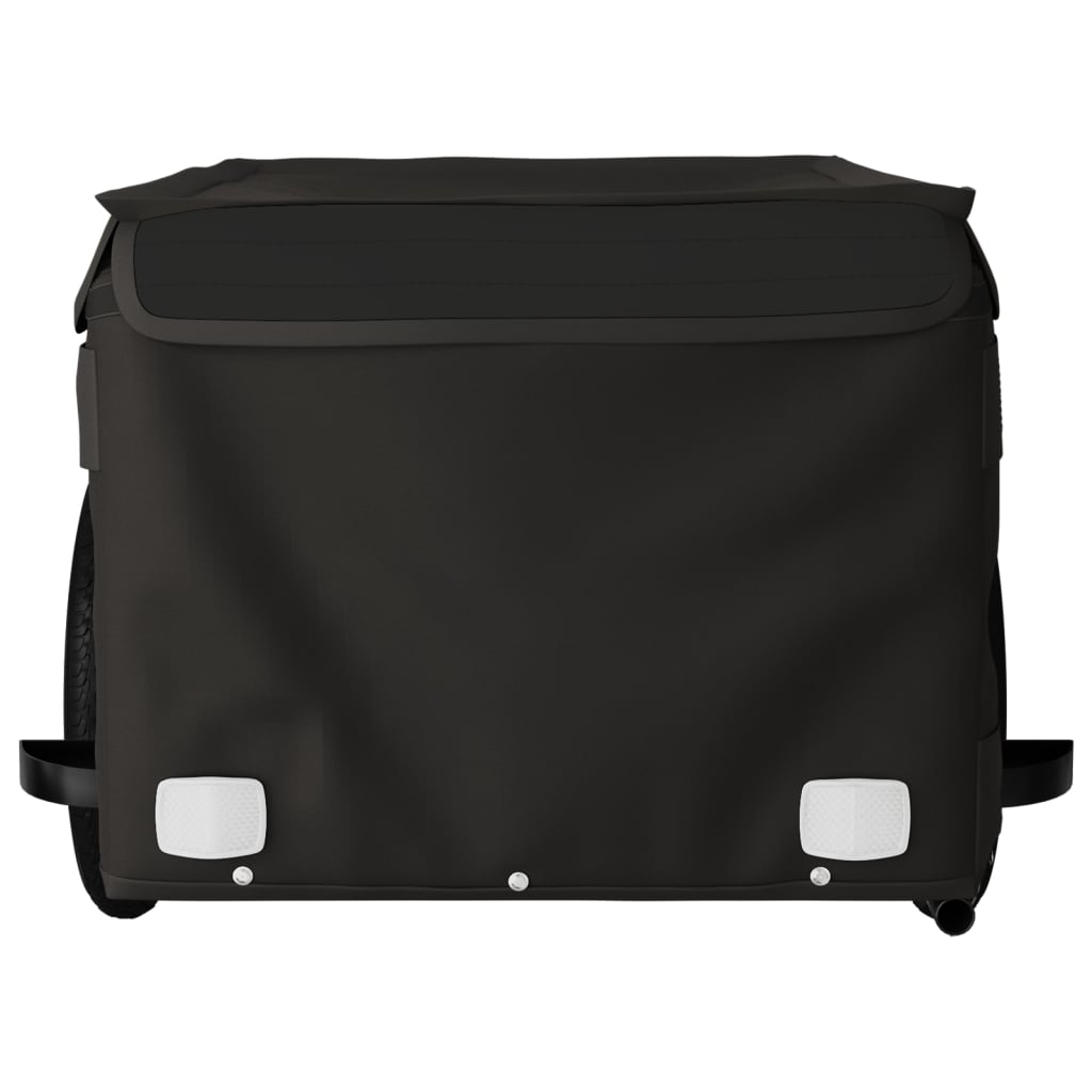 Rimorchio da Bici Nero 30 kg in Ferro - homemem39