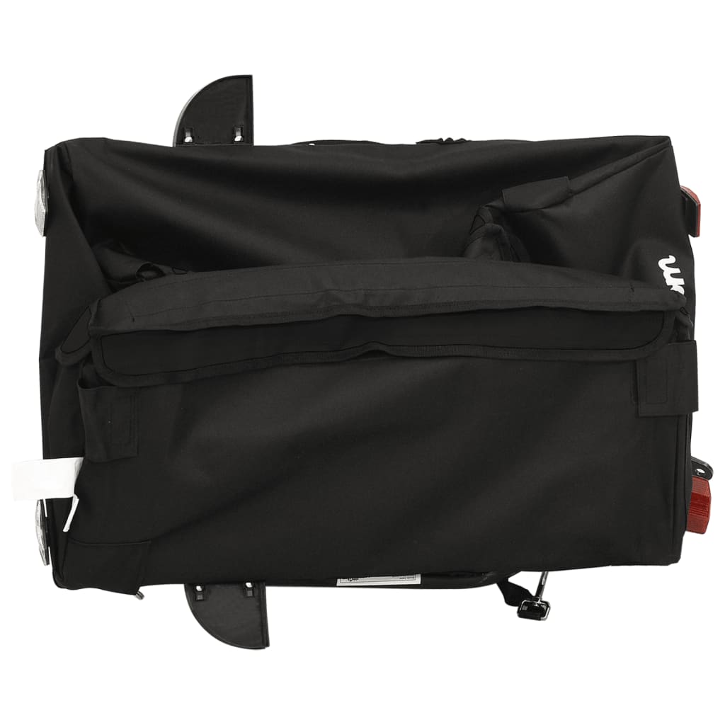 Rimorchio da Bici Nero 30 kg in Ferro - homemem39