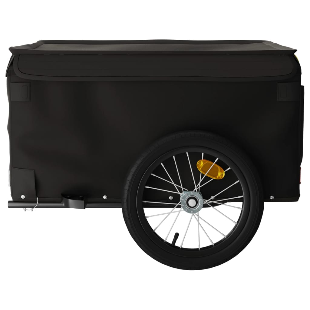Rimorchio da Bici Nero 45 kg in Ferro - homemem39