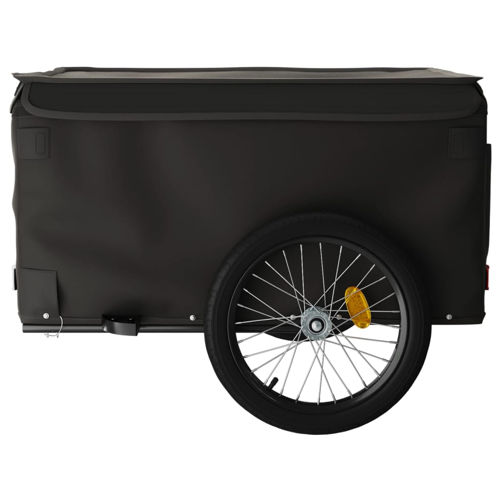 Rimorchio da Bici Nero 45 kg in Ferro - homemem39