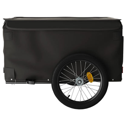 Rimorchio da Bici Nero 45 kg in Ferro - homemem39