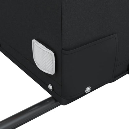 Rimorchio da Bici Nero 45 kg in Ferro - homemem39