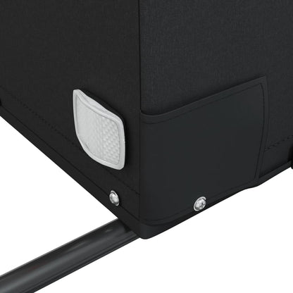 Rimorchio da Bici Nero e Verde 45 kg in Ferro - homemem39