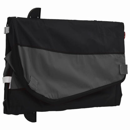 Rimorchio da Bici Nero 45 kg in Ferro | homemem39