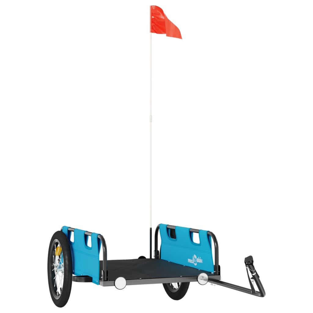 Rimorchio da Bici Blu Oxford e Ferro - homemem39