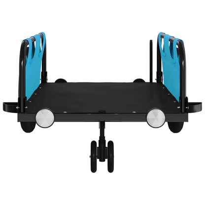Rimorchio da Bici Blu Oxford e Ferro | homemem39