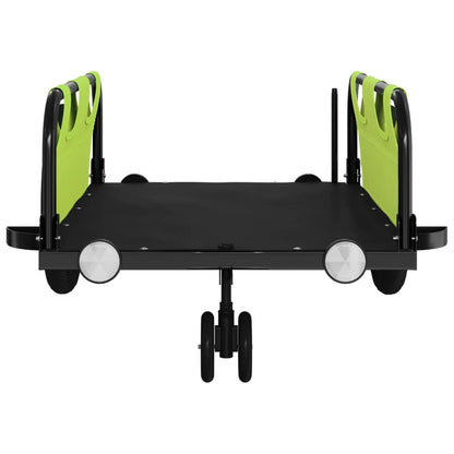 Rimorchio da Bici Verde Oxford e Ferro | homemem39