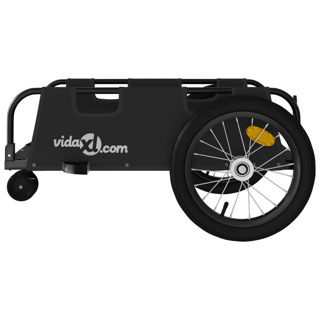 Rimorchio da Bici Nero Oxford e Ferro | homemem39