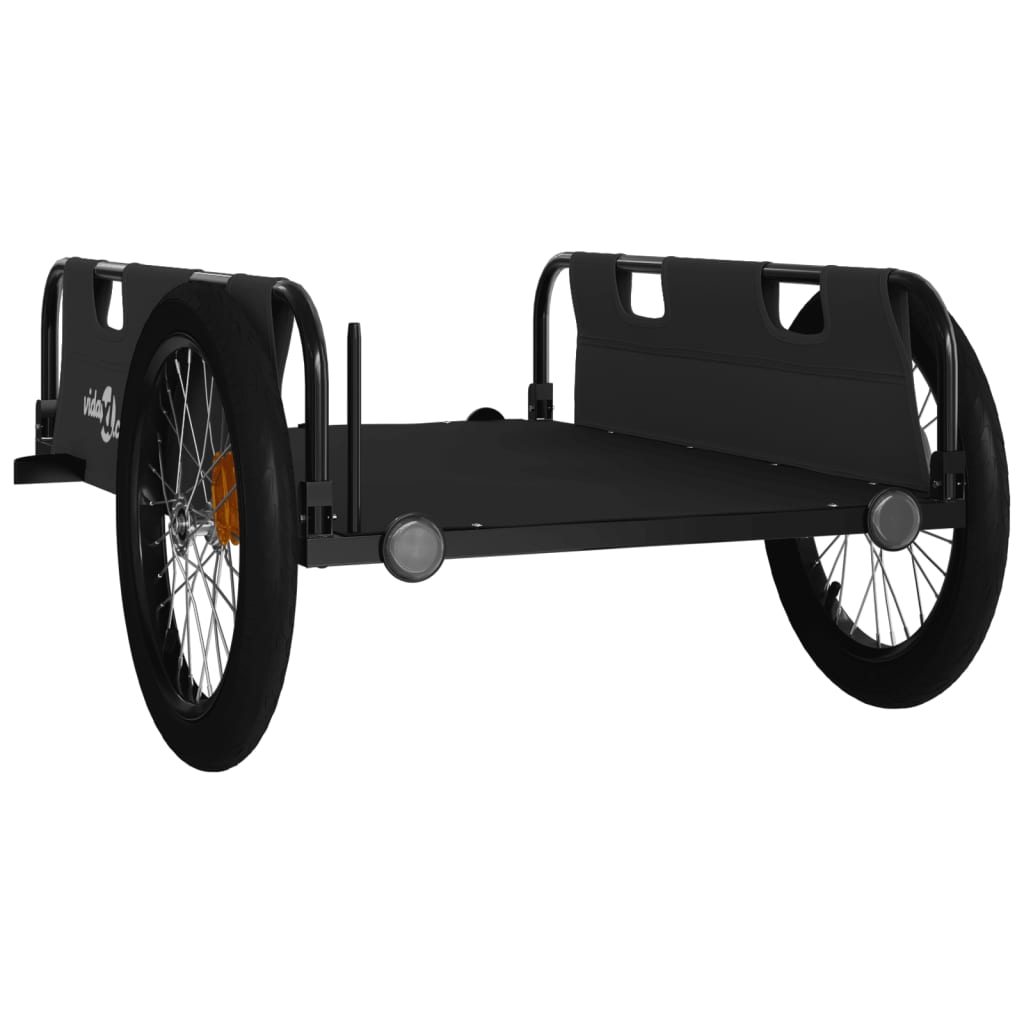 Rimorchio da Bici Nero Oxford e Ferro | homemem39