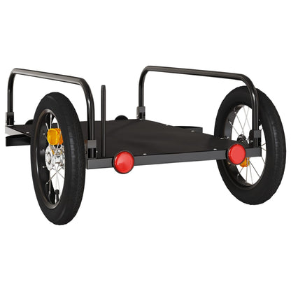 Rimorchio da Bici 122x53x31 cm in Ferro