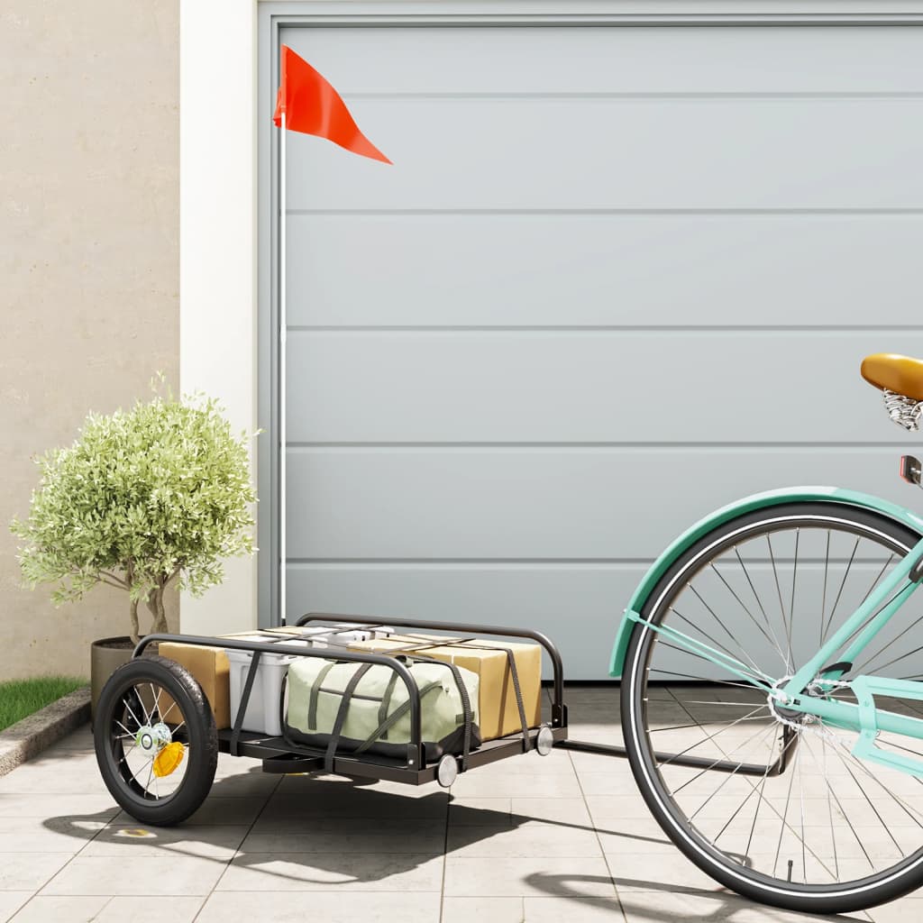 Rimorchio da Bici 122x53x31 cm in Ferro | homemem39