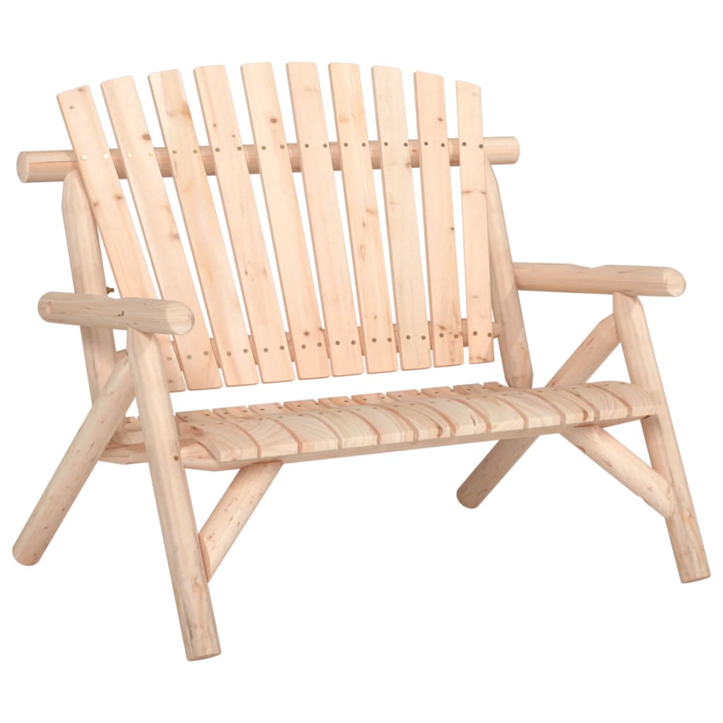 Set Divani da Giardino 5 pz in Legno Massello di Abete