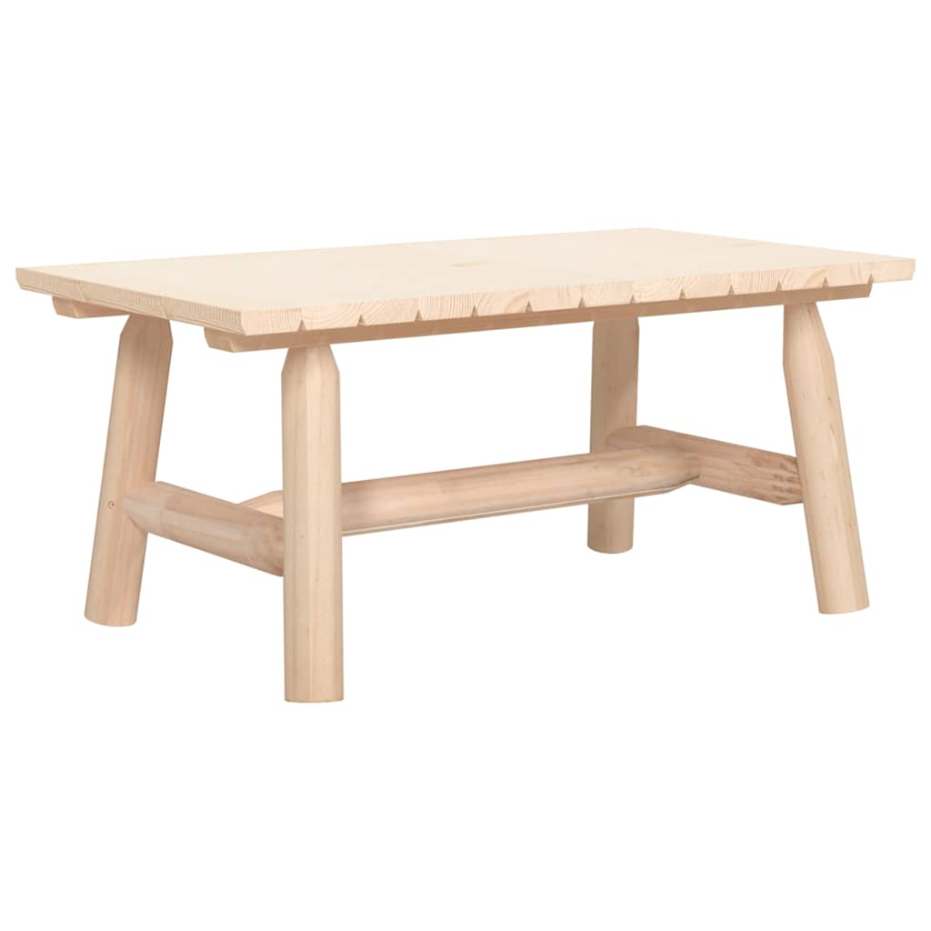 Set Divani da Giardino 5 pz in Legno Massello di Abete