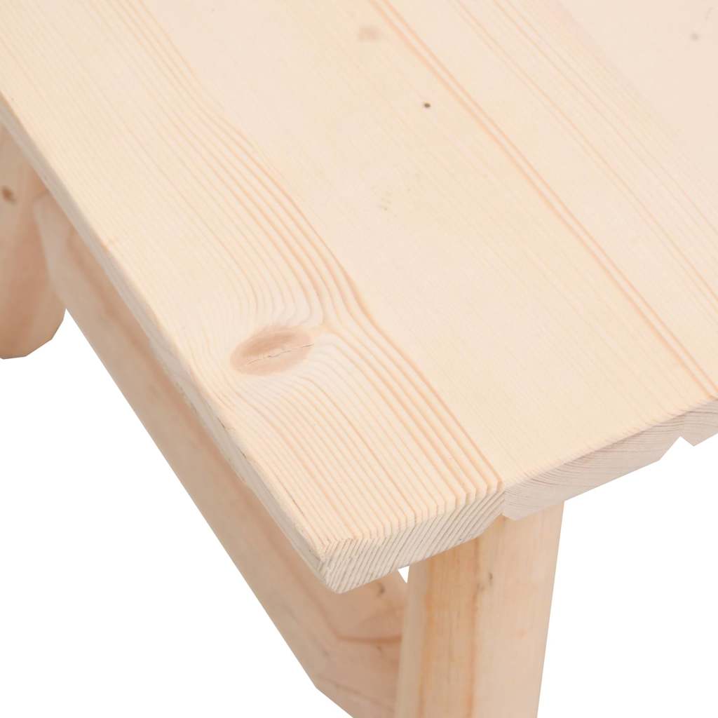 Set Divani da Giardino 5 pz in Legno Massello di Abete | homemem39