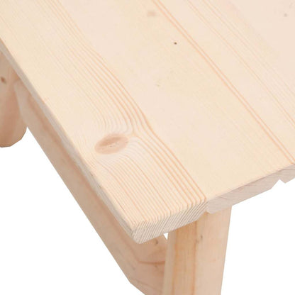 Set Divani da Giardino 5 pz in Legno Massello di Abete | homemem39