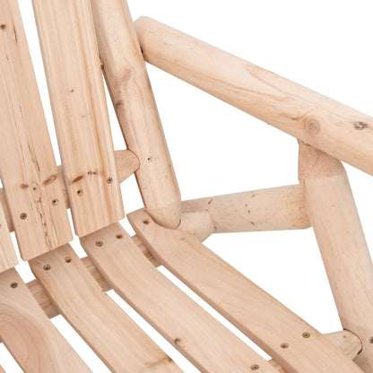 Set Divani da Giardino 3 pz in Legno Massello di Abete | homemem39