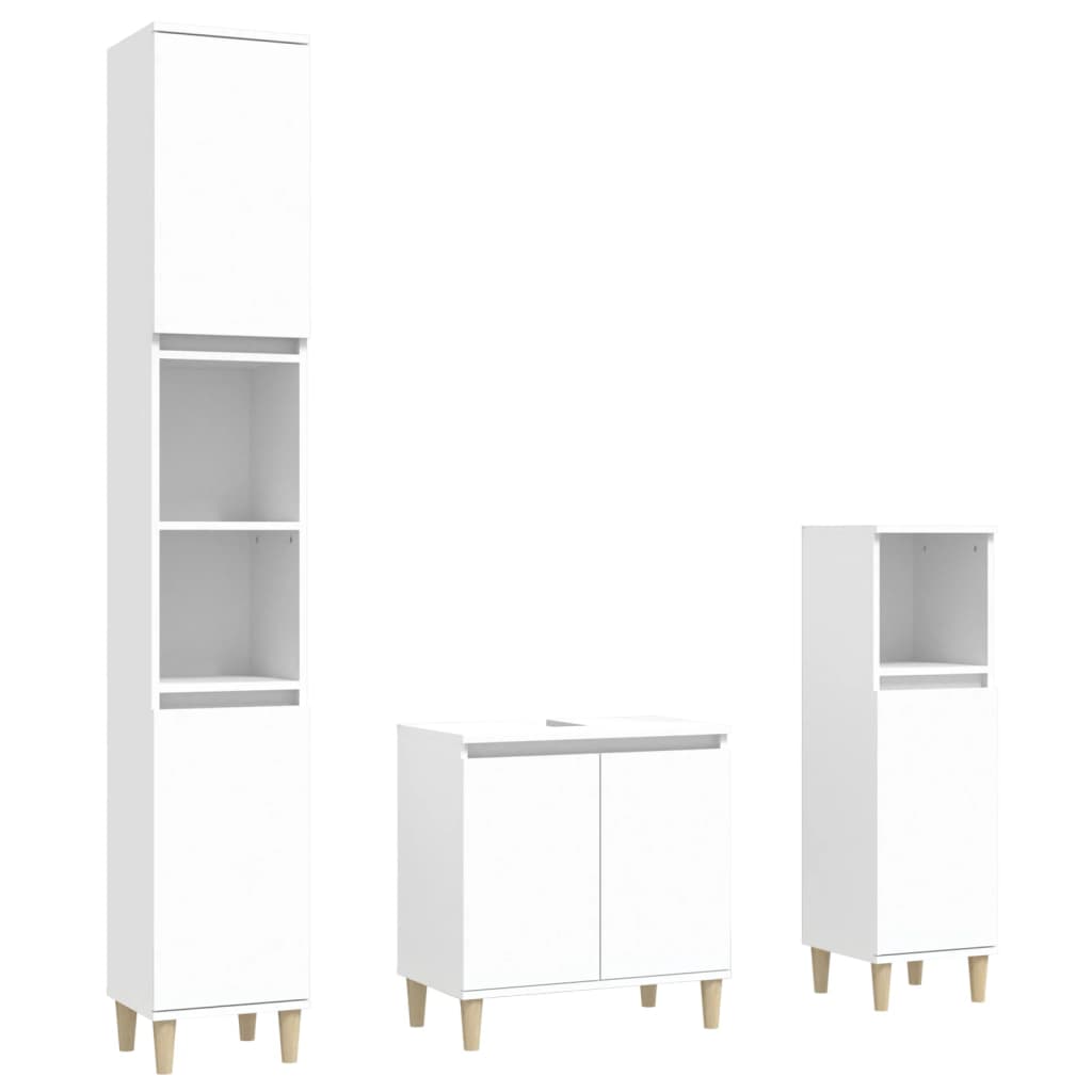 Set Mobili da Bagno 3 pz