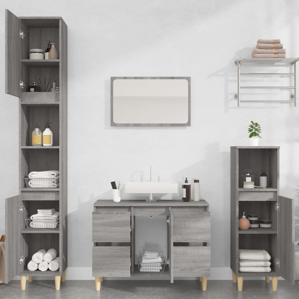 Set Mobili da Bagno 3 pz