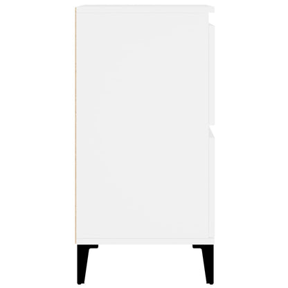 Credenze 2pz Bianche 60x35x70 cm in Legno Multistrato | homemem39