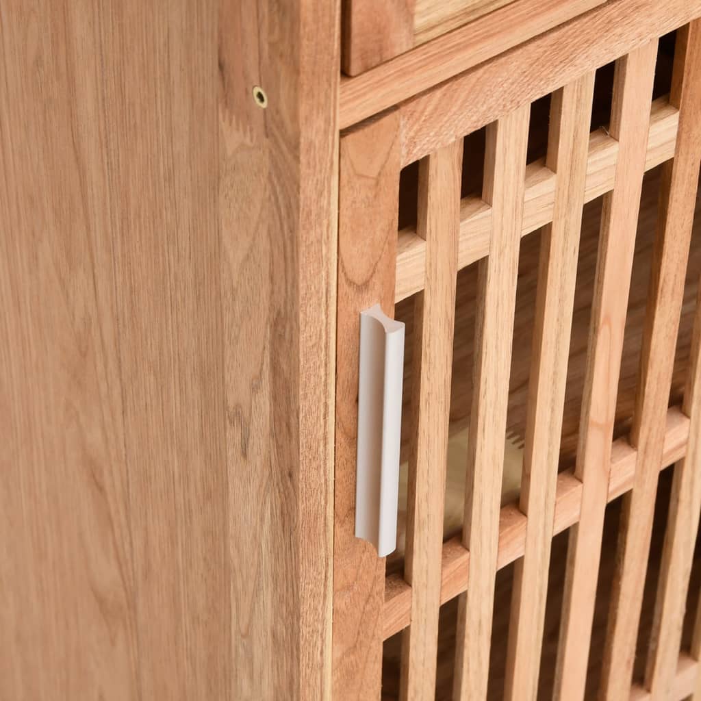 Set Mobili da Bagno 4pz in Legno Massello di Noce | homemem39
