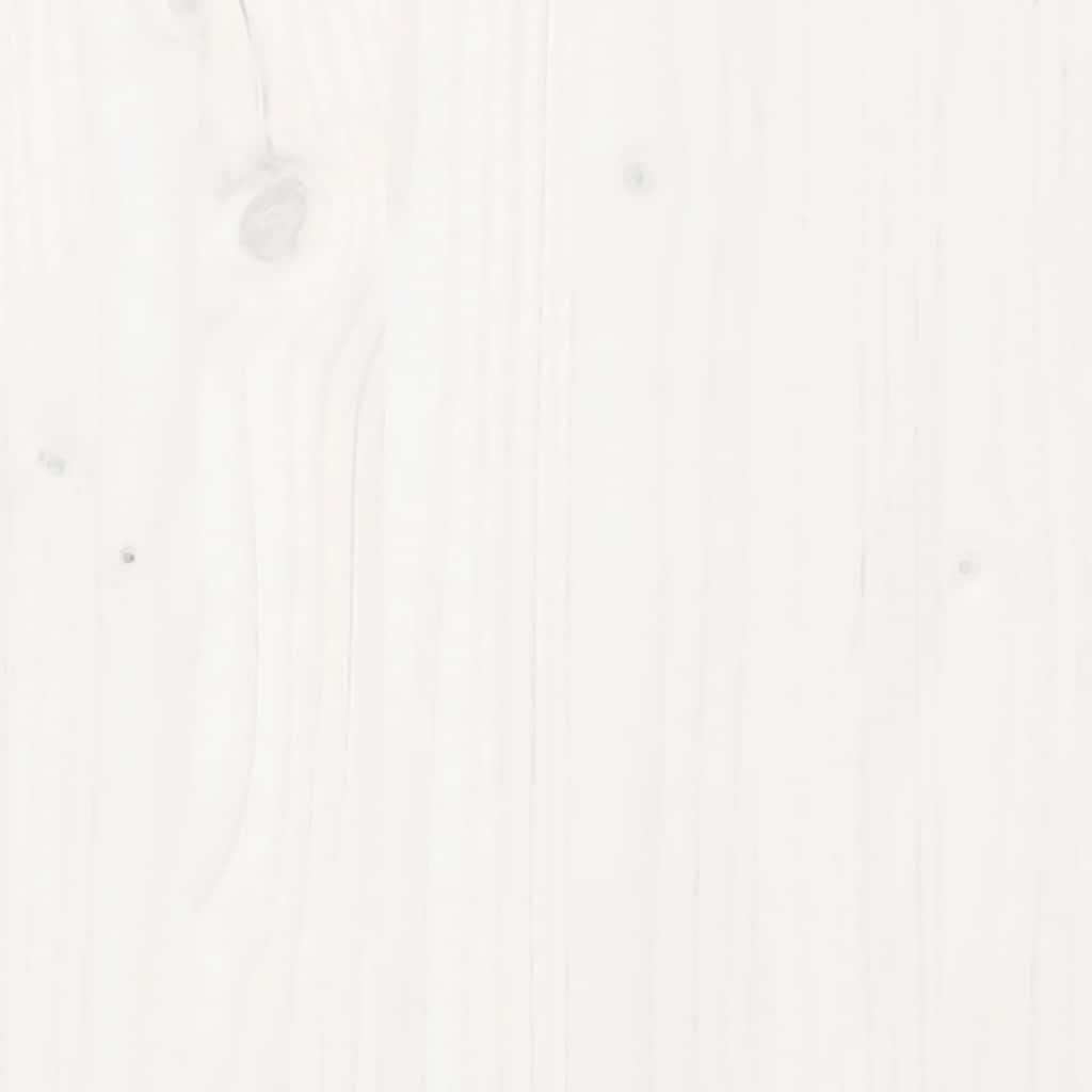 Set Divani da Giardino 6pz con Cuscini in Legno Massello Bianco - homemem39