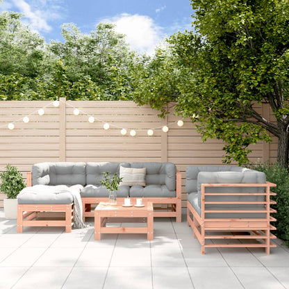 Set Salotto da Giardino 7 pz in Legno Massello di Douglas | homemem39