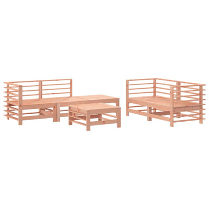 Set Salotto da Giardino 6 pz in Legno Massello di Douglas | homemem39