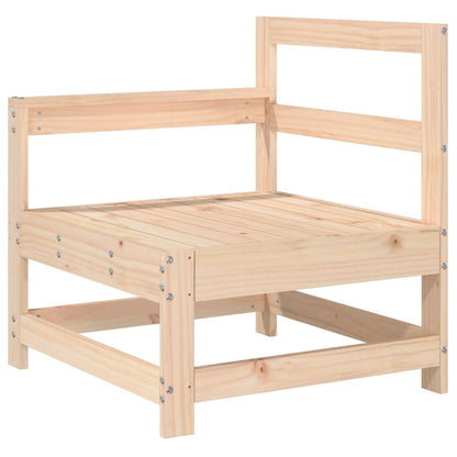 Set Salotto da Giardino 7 pz in Legno Massello di Pino