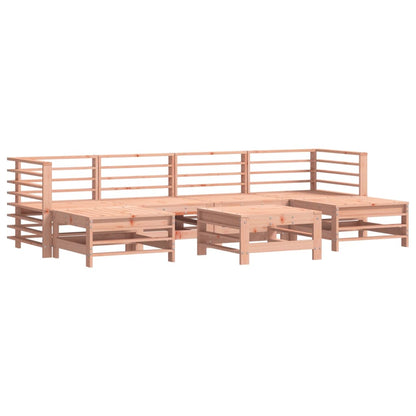 Set Salotto da Giardino 7 pz in Legno Massello di Douglas | homemem39