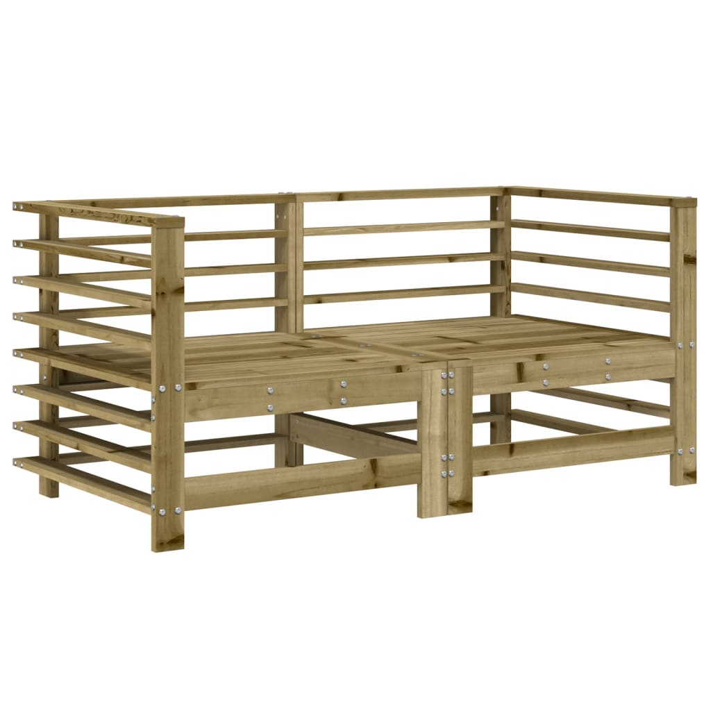 Set Salotto da Giardino 7 pz in Legno Impregnato di Pino | homemem39