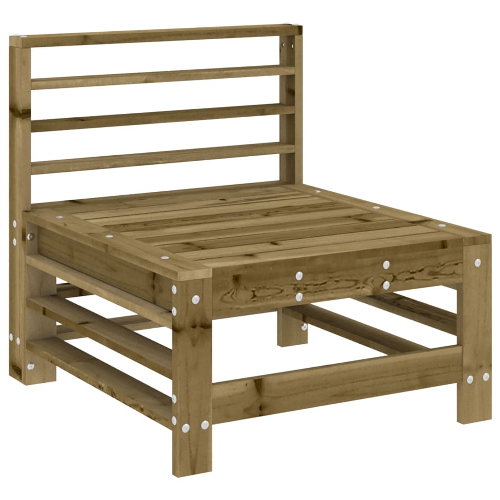 Set Salotto da Giardino 7 pz in Legno Impregnato di Pino | homemem39