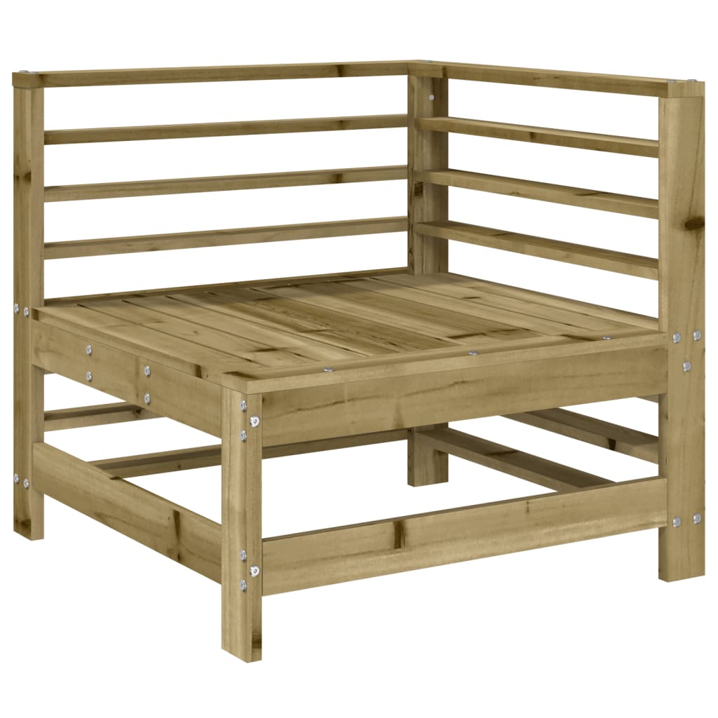 Set Salotto da Giardino 7 pz in Legno Impregnato di Pino | homemem39
