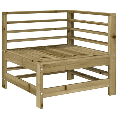 Set Salotto da Giardino 7 pz in Legno Impregnato di Pino | homemem39